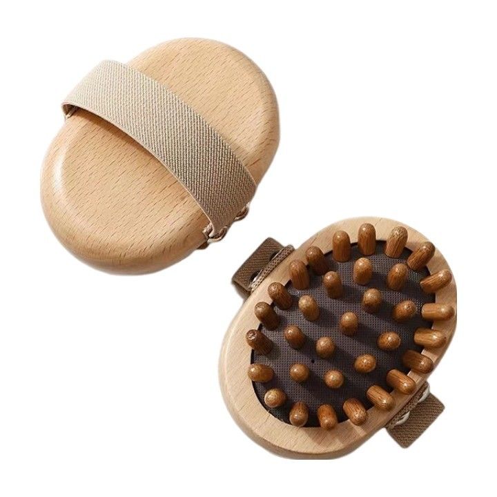 Masajista facial Herramienta de masaje de madera para terapia corporal Colección de escultura de madera marrón Terapia 2023 llegadas