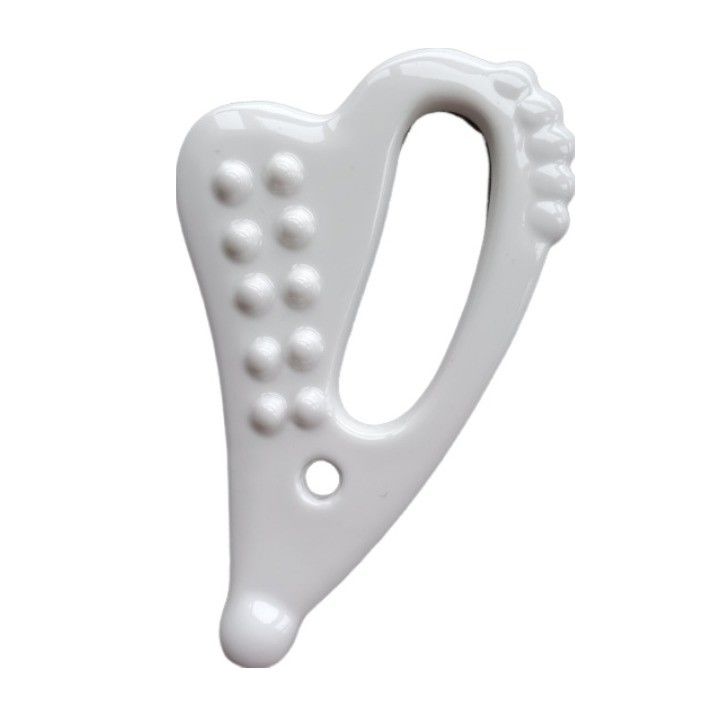 Cuidado de la piel Gua Sha Masajeador facial Guasha herramienta de drenaje linfático para masaje facial y corporal tablero cerámico Guasha