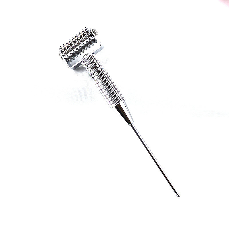 Productos de tendencia del cuerpo 2023 Llegadas Facial Roller Facial de acero inoxidable Masajista Reflexología Herramienta Cuidado de la salud de la piel Facial Spa