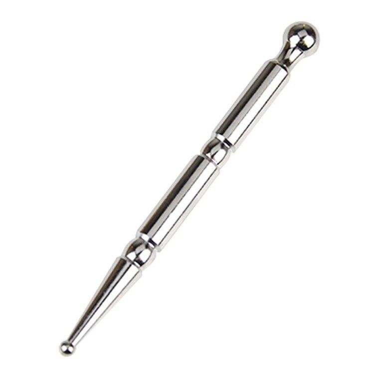 Logotipo personalizado Disponible d Masaje de acero inoxidable Manual Pluma de acupuntura para Reflexología de cuerpo completo Herramientas Pluma de acupuntura