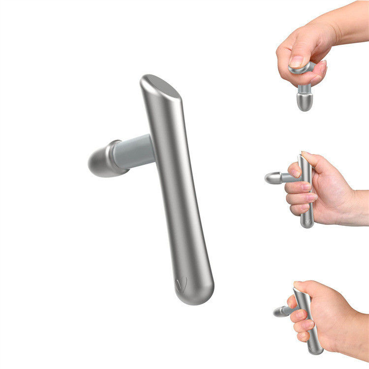 Herramienta de masaje de barra T de acero inoxidable se dirige perfectamente a los puntos de activación de la terapia de liberación miofascial y el motor de tejido profundo