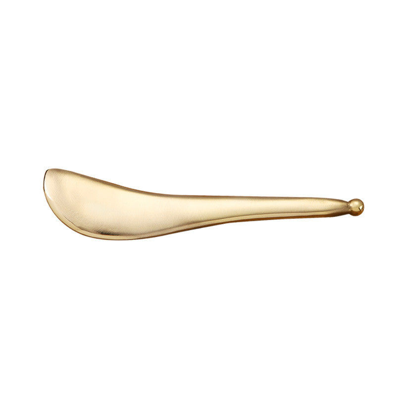 Punto de presión de los músculos del cuerpo Masajeador de latón puro Acupuntura Gua Sha Beauty Pen Punto de disparo de cobre