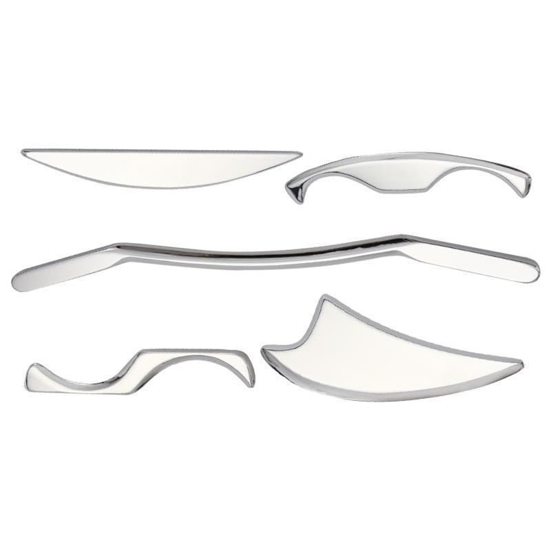 Equipo de masaje de latón 2024 de acero inoxidable Gua Sha Long Bar Metal Guasha Herramienta de raspado para músculo y tejido