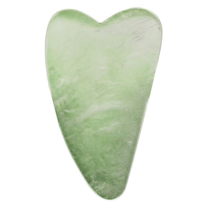 Limpieza facial delgada Xiuyan Jade Gua Sha Tabla Guasha Masaje Facial Herramienta para masaje muscular de todo el cuerpo en el salón de belleza