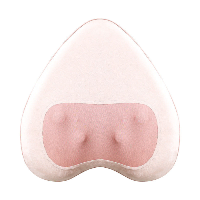 Fisioterapia Cuidado de la salud Muebles para el hogar Cushion de espalda 2024 Productos tendencia Forma del corazón Máquina de almohada de masaje de cuerpo entero en rosa