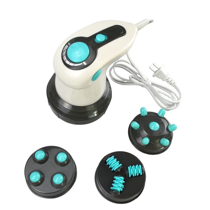 Logotipo personalizado DisponibleD Masajeadores eléctricos de puntos de acupuntura portátiles para el cuello y la espalda Meridiano Relajar y tonificar herramientas de masaje corporal vibratorio