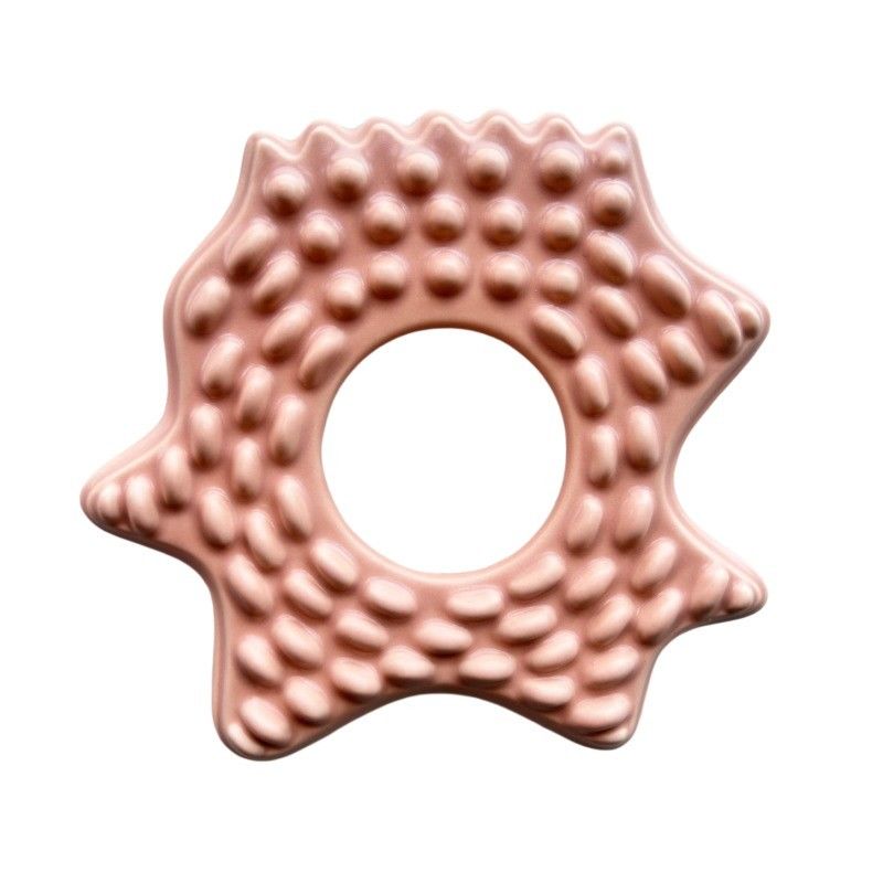 Masajeador Facial Spa Forma de Estrella Rosa Tamaño Grande Tabla de Masaje Cerámica Gua Sha con Logotipo Personalizado Disponible