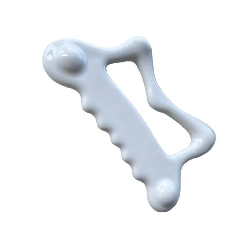 Herramienta de masaje cerámica Gua Sha para masajeador facial Cuerpo Cuidado de la piel propio Spa Equipo de belleza de estiramiento facial