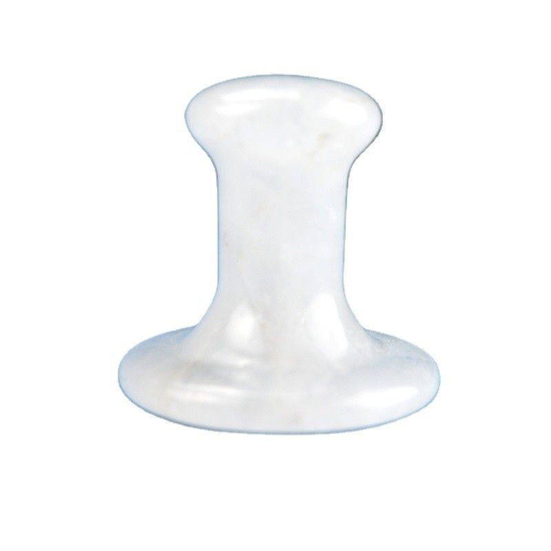 Piedra natural de forma de hongo de masaje Gua Sha para masajes faciales y corporales