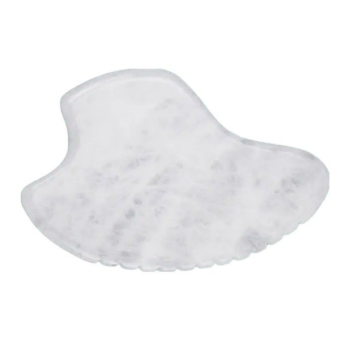 Herramienta para el cuidado personal de la piel Jade Blanco Gua Sha Scraping Tabla de masaje para masajeador de cuerpo Función 2024 Producto de tendencia