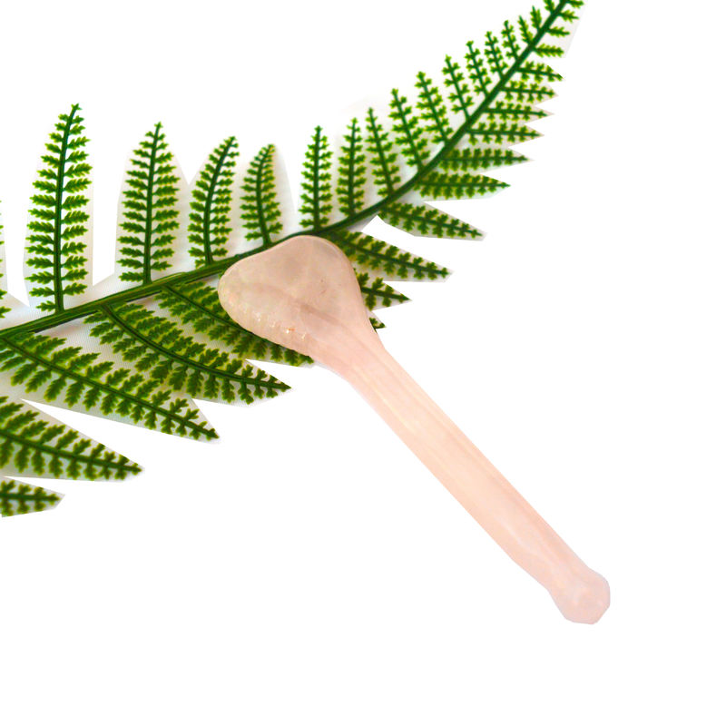 2024 Rose Quartz Acupoint Massage Guasha Stick La herramienta definitiva para revitalizar la acupresión facial y la belleza de la piel