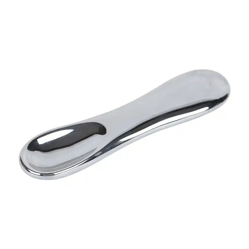 Meridianos faciales Gua Sha Herramienta para plata Función masaje y acupuntura Punto de masaje Piernas traseras Brazos Cuello Hombro