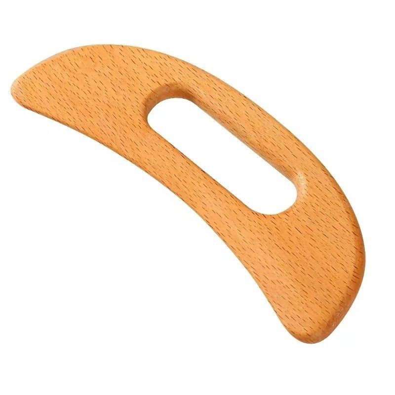 Herramienta de drenaje linfático de madera Cosmetología corporal Masajista para activar el Qi y los colaterales de dragado en la terapia de madera