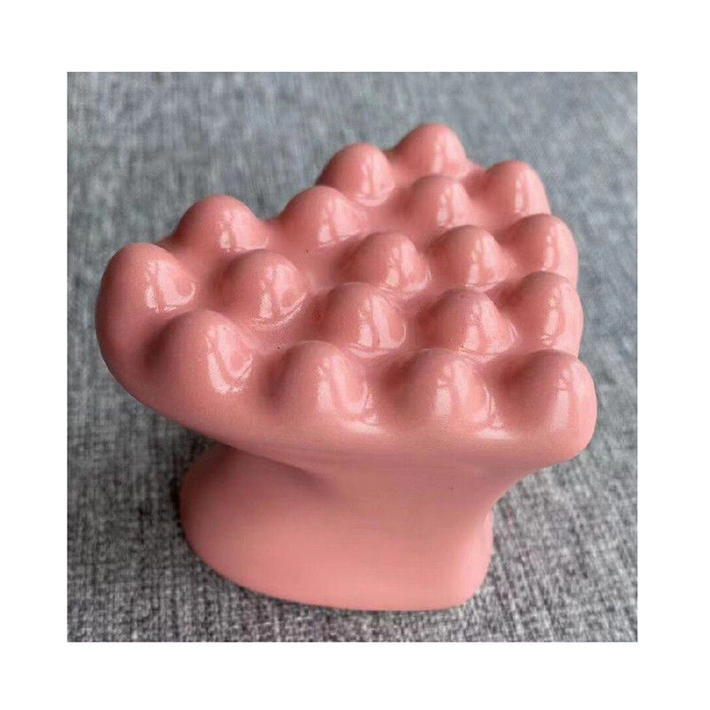 Logotipo personalizado Rosa 3D en forma de corazón Universal Cerámica Gua Sha Raspadora Herramienta de masaje para ojos Cara Cuello Piel Masajista corporal