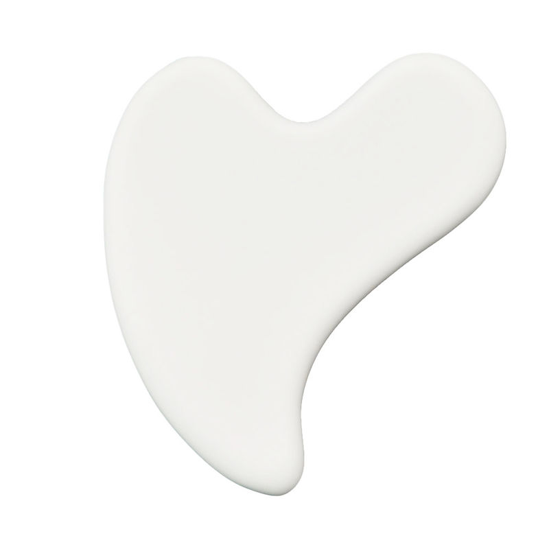 Estilo de cuidado personal médico Terapia de masaje cerámico portátil Gua Sha herramienta de tablero para la cara Guasha producto de belleza de raspado