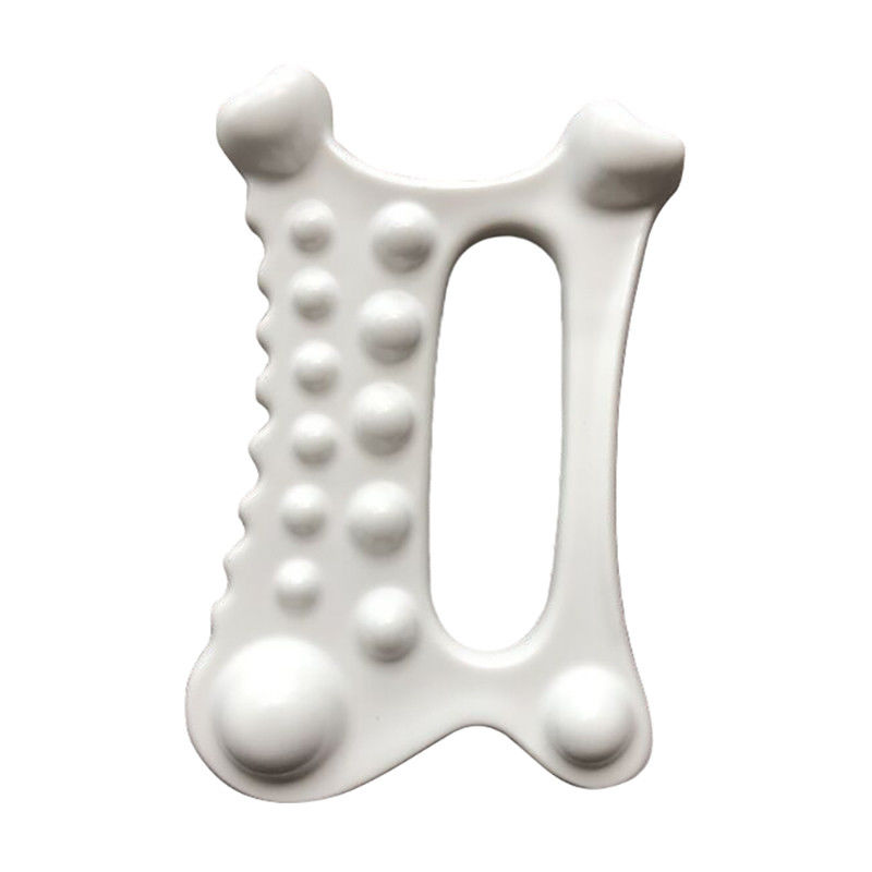 Logotipo personalizado disponible herramienta de masaje de cerámica Gua Sha para escultura corporal y masaje