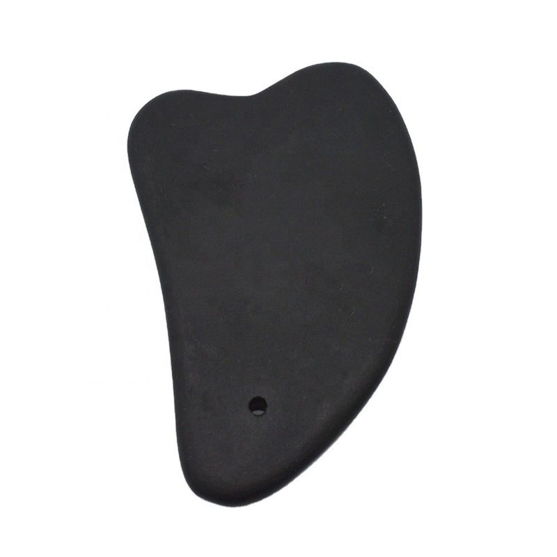 Fisioterapia y SPA Acupuntura Masajista Piedra Bian Gua Sha Herramientas de masaje facial para el rostro Ojos Cuello Bordes lisos