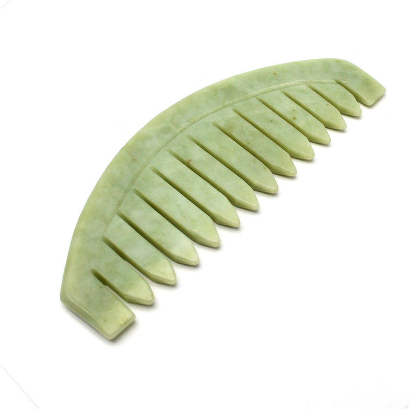 Masajista facial 2019 Gua Sha Xiuyan Jade raspado de masaje peine con el cabello para regular la función regular el cuerpo