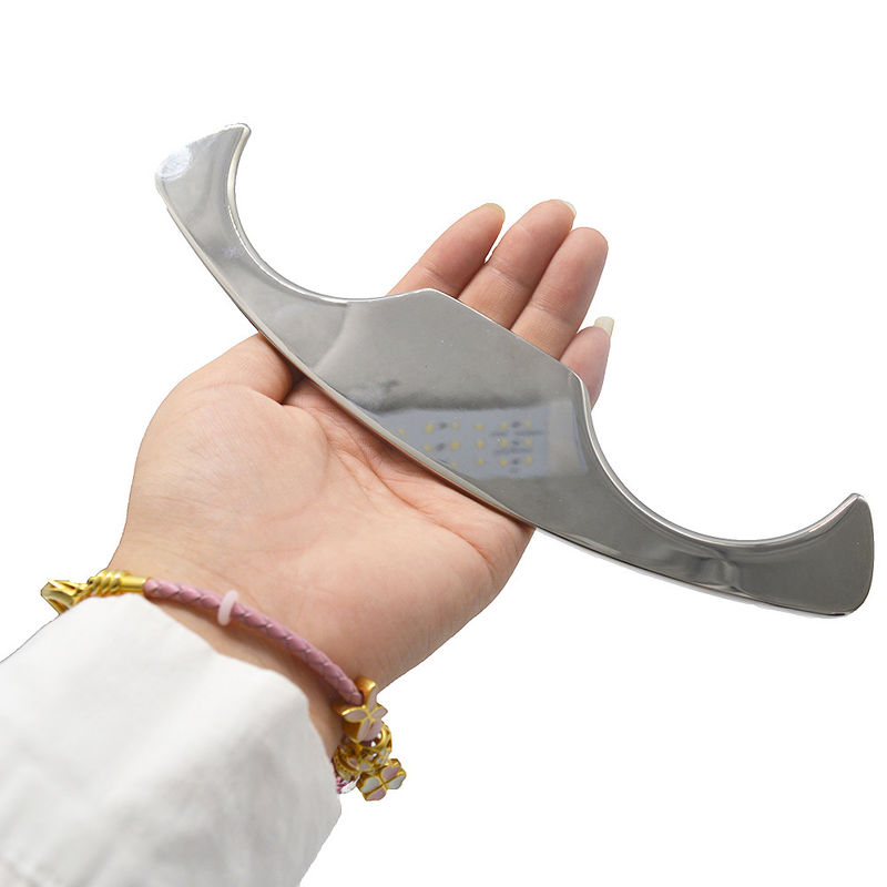 Masajista 2024 Gua Sha Tabla de raspado Herramienta de masaje de acero inoxidable Retro Meridiano de raspado Guasha para OEM ODM