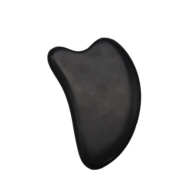 Masajeador Facial Herramientas de belleza Piedra Bian Negro Gua Sha Tabla para Equipos de belleza natural